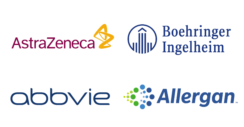 Industry Pharmaceuticals Client Logos