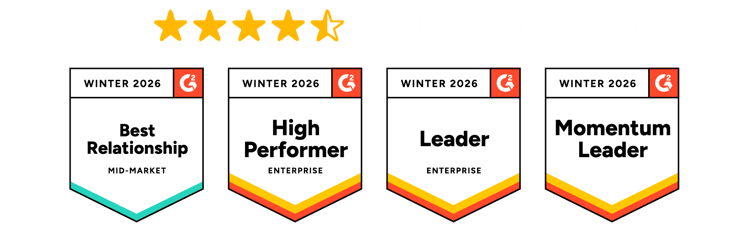 Performio_Winter 2026 G2 Badges Image