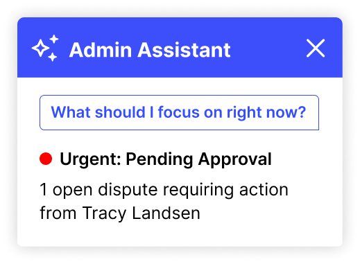 Admin Assistant End