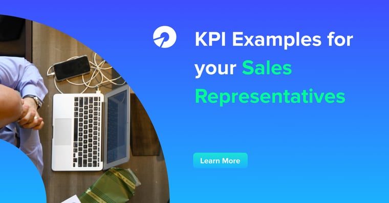 kpi examples for sales representative