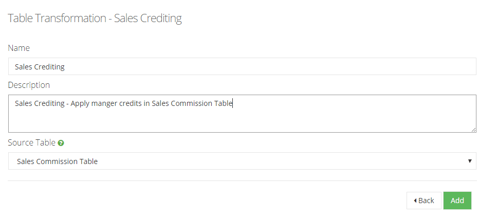 sales crediting transformation