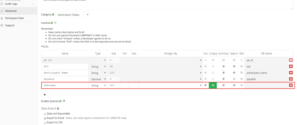 enabling queries during table creation