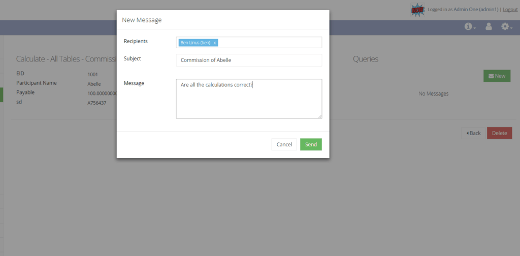 queries in detailed view of custom table record