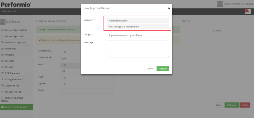 approvals