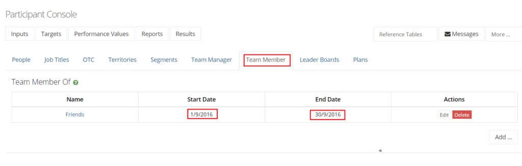 participant sync