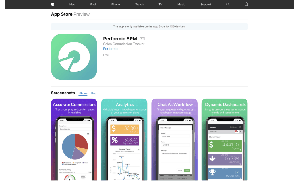 Apple App Store iOS