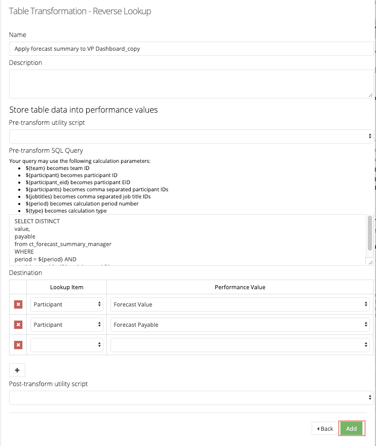 copy transformation data
