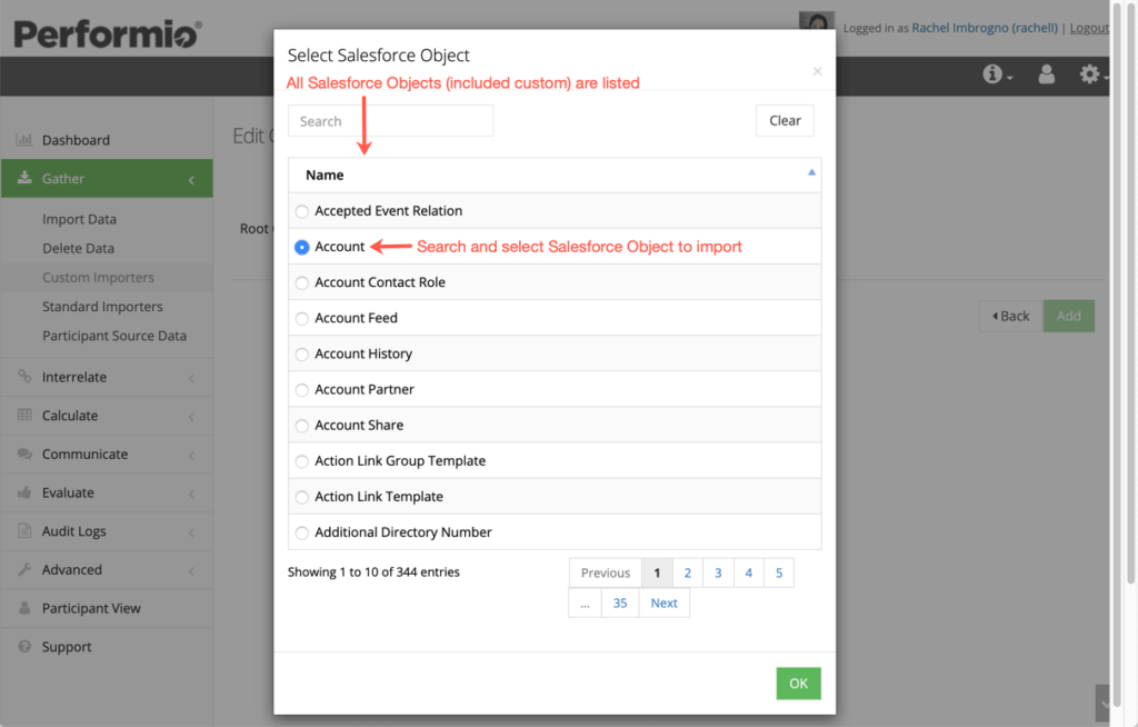 Multiple Salesforce Objects